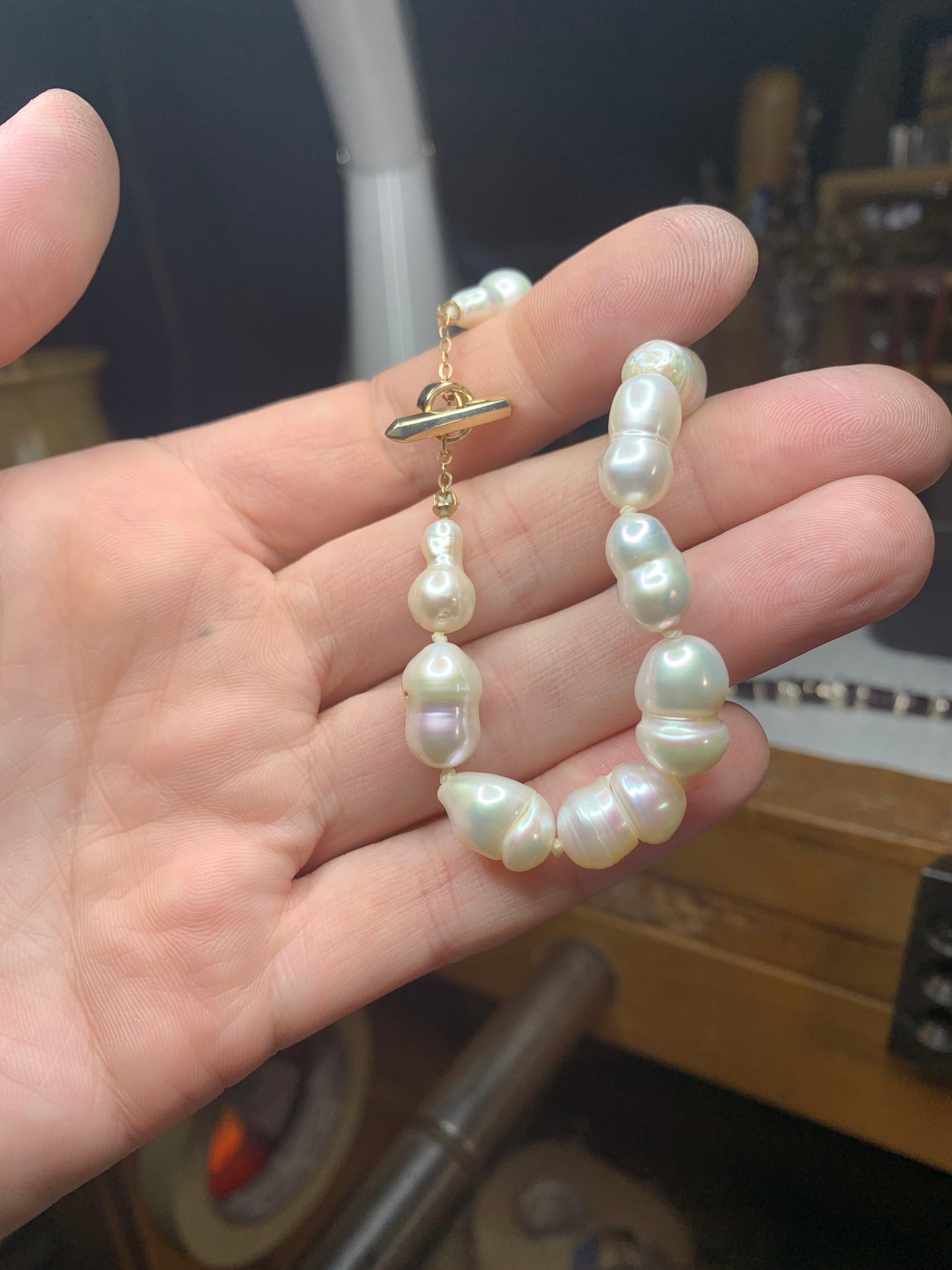 Baroque Pearl Bracelet