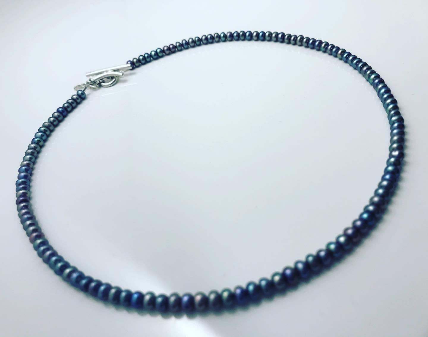 Blackish Purple Fresh Water Pearls